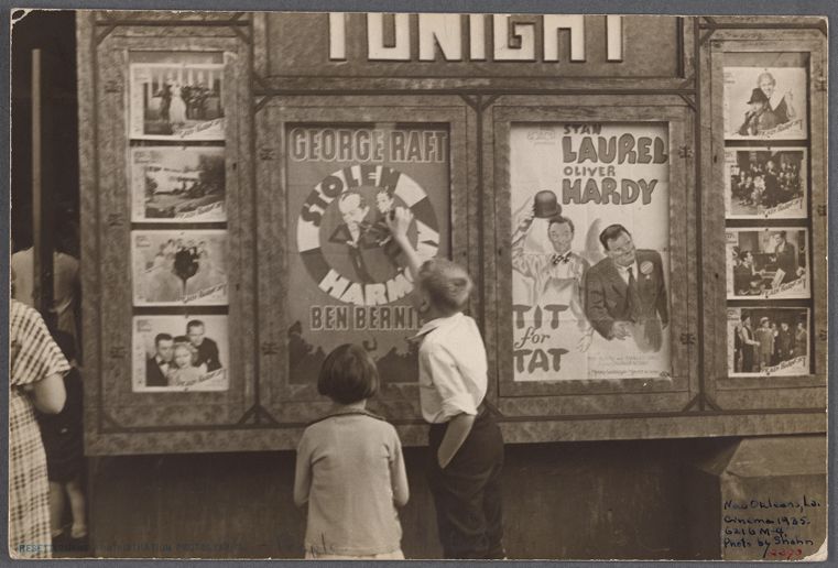 Children at New Orleans Theater